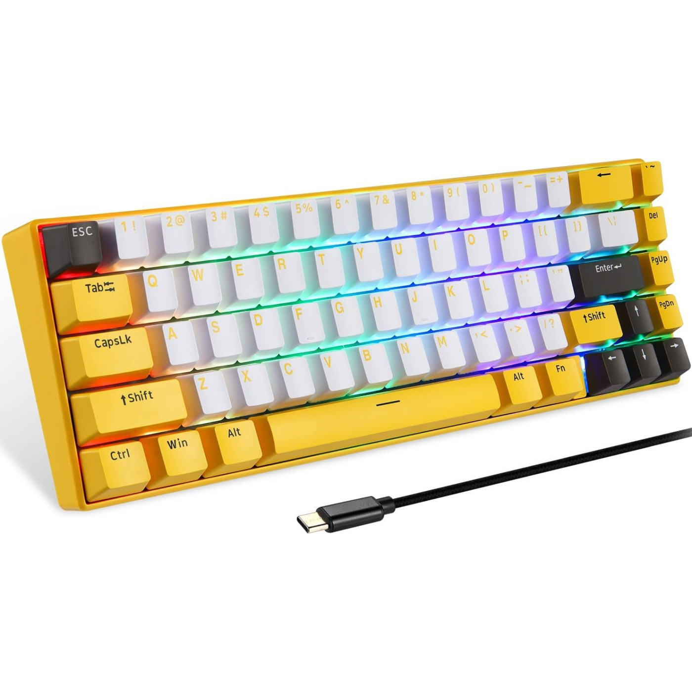 Клавіатура Motospeed BK67 Longhua Blue Yellow (mtbk67ymb)