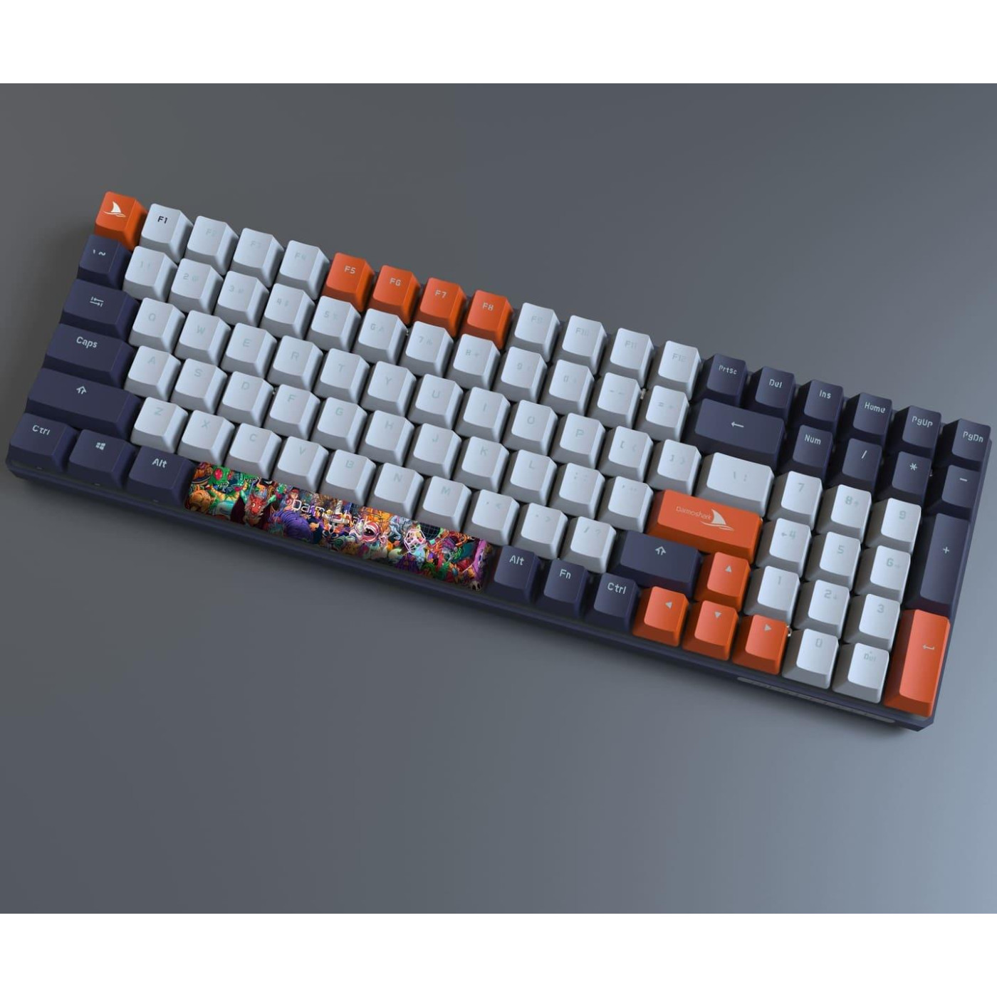 Клавіатура Motospeed Darmoshark K1 Pro Gateron Blue (dmk1progb)