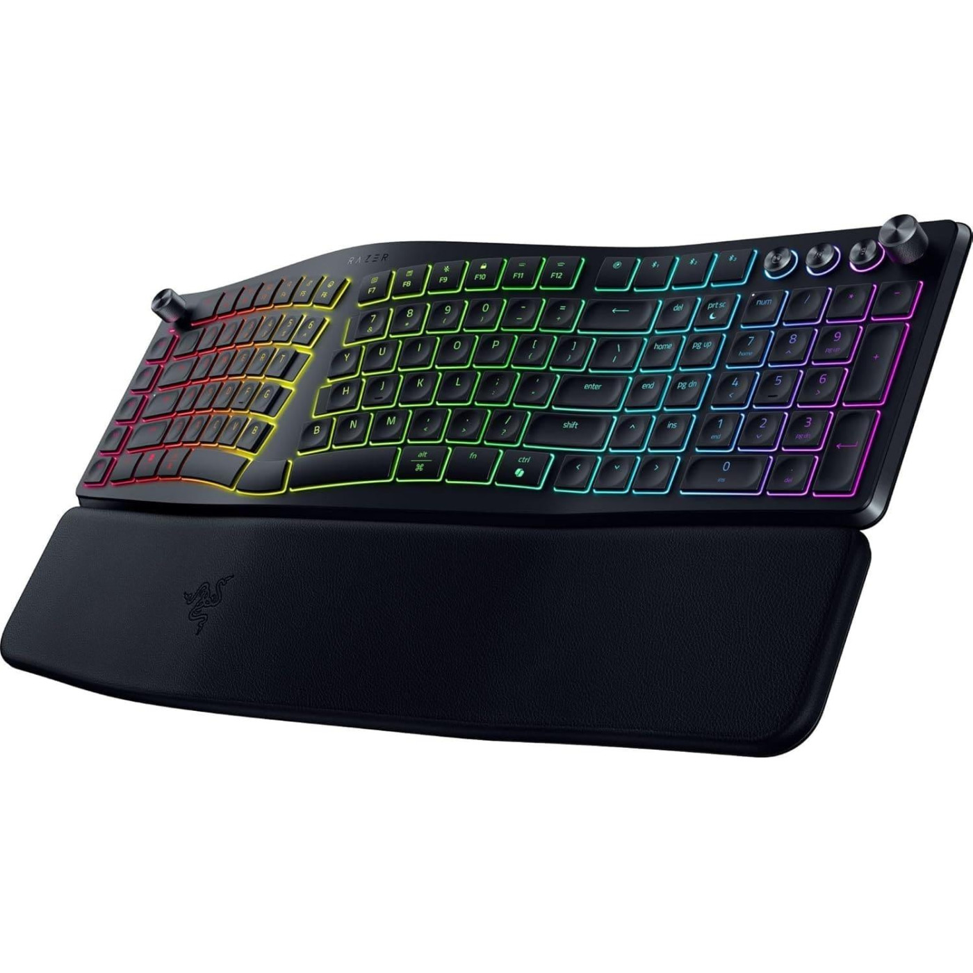 Клавіатура Razer Pro Type Ergo 118key USB-A/WL/BT EN RGB Black (RZ03-05440100-R3M1)