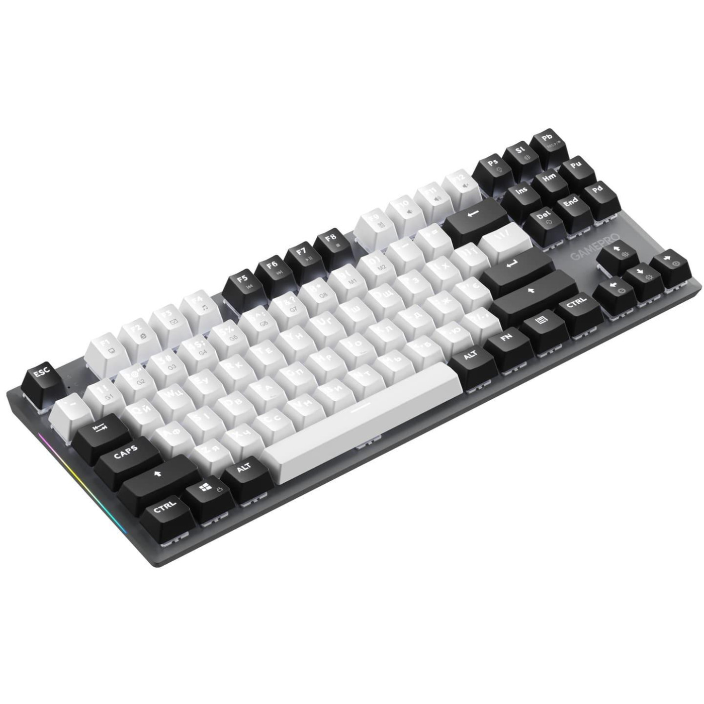 Клавіатура GamePro Genesis Joker 87% Red switches (MK124G)