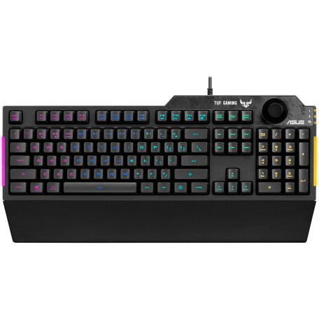 Клавіатура ASUS TUF Gaming K1 RBB USB Black (90MP01X0-BKMA00)