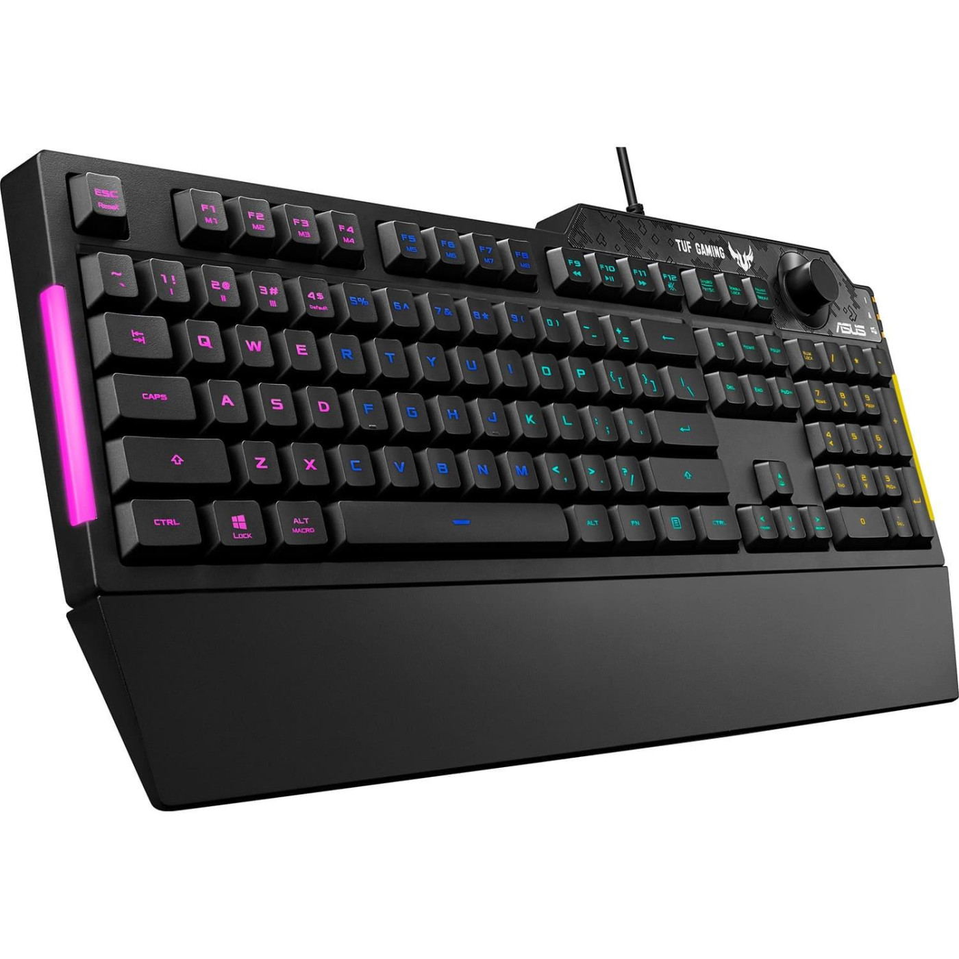 Клавіатура ASUS TUF Gaming K1 RBB USB Black (90MP01X0-BKMA00)