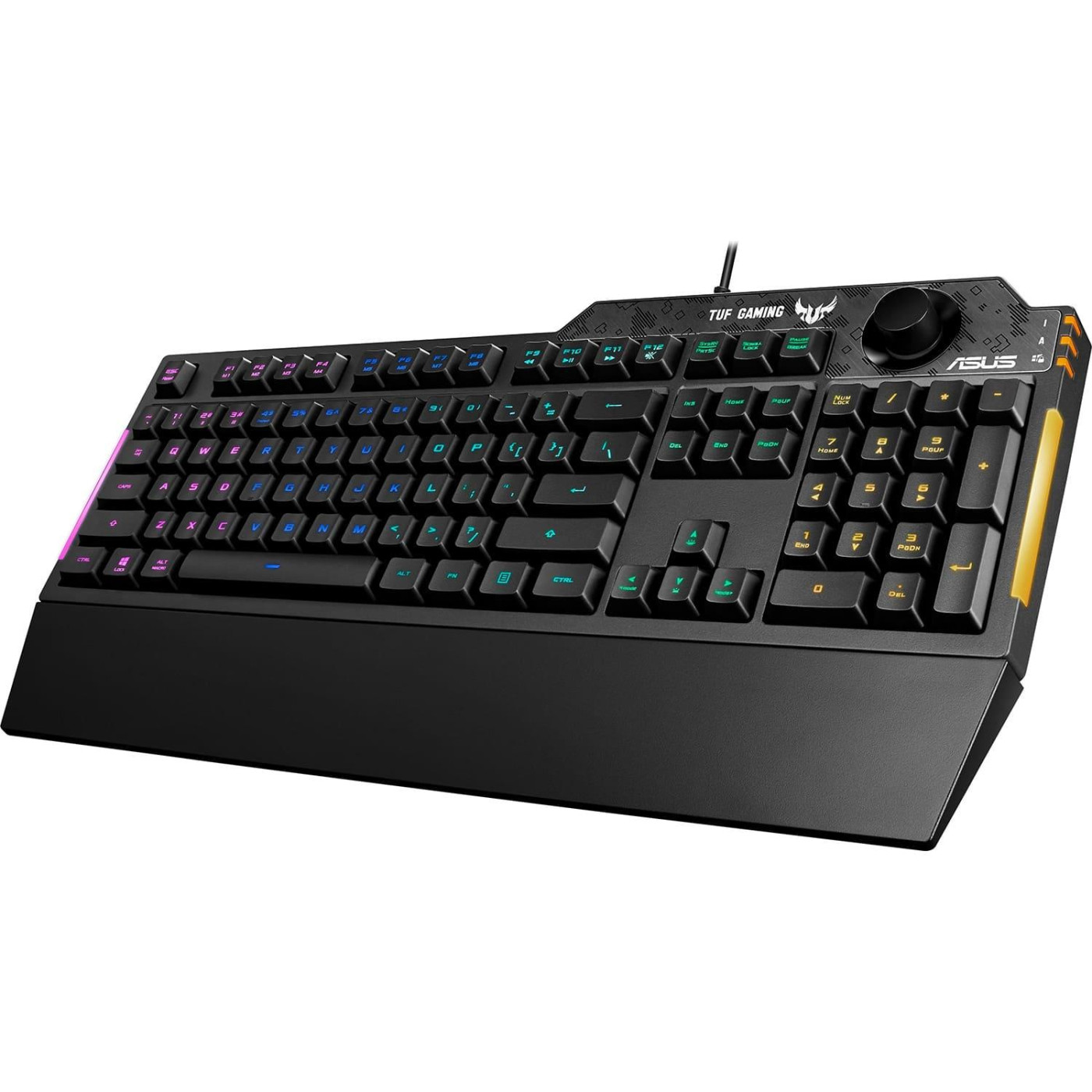 Клавіатура ASUS TUF Gaming K1 RBB USB Black (90MP01X0-BKMA00)