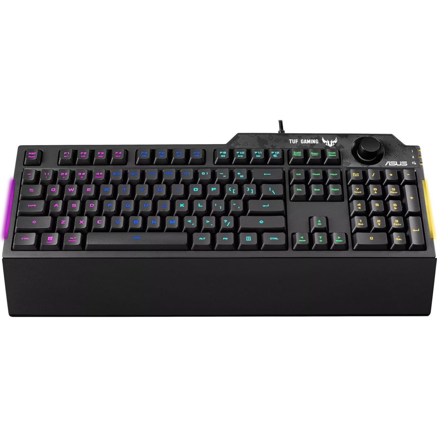 Клавіатура ASUS TUF Gaming K1 RBB USB Black (90MP01X0-BKMA00)