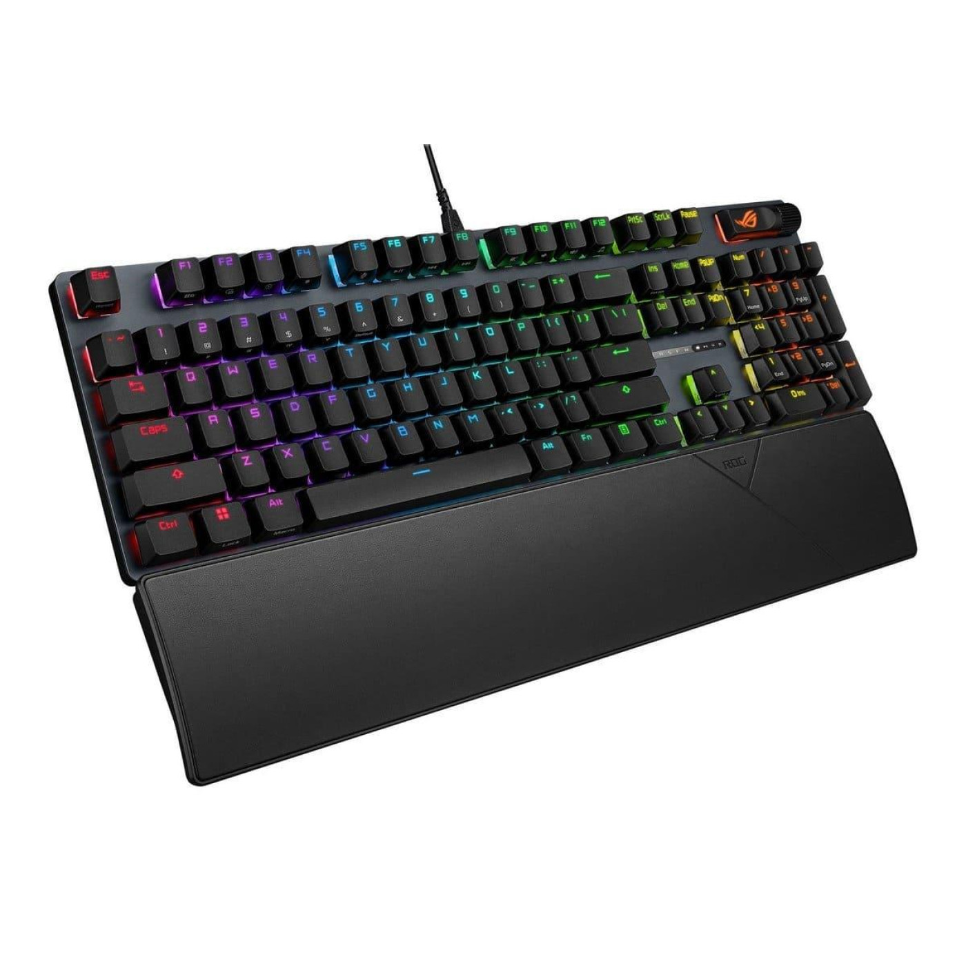 Клавіатура ASUS ROG Strix Scope II X 104key USB-A EN/UK RGB Black (90MP03XG-BKMA00)