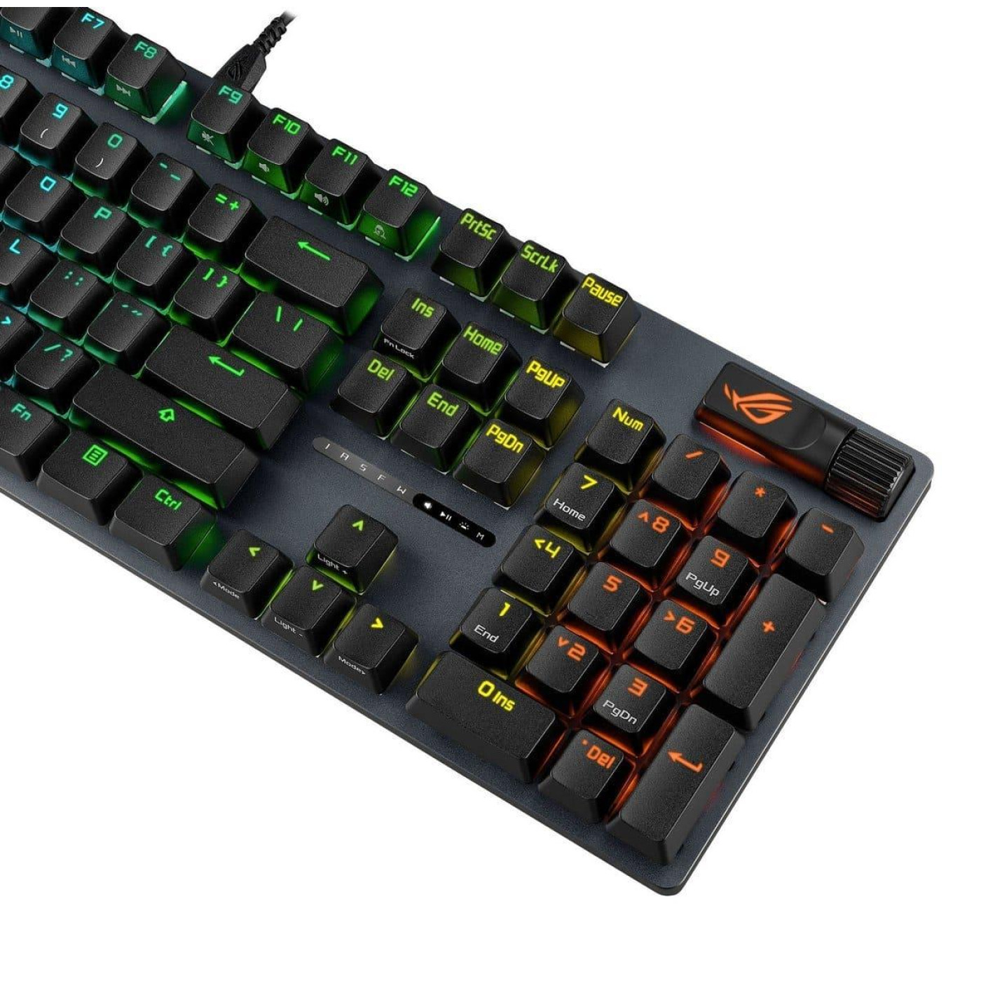 Клавіатура ASUS ROG Strix Scope II X 104key USB-A EN/UK RGB Black (90MP03XG-BKMA00)