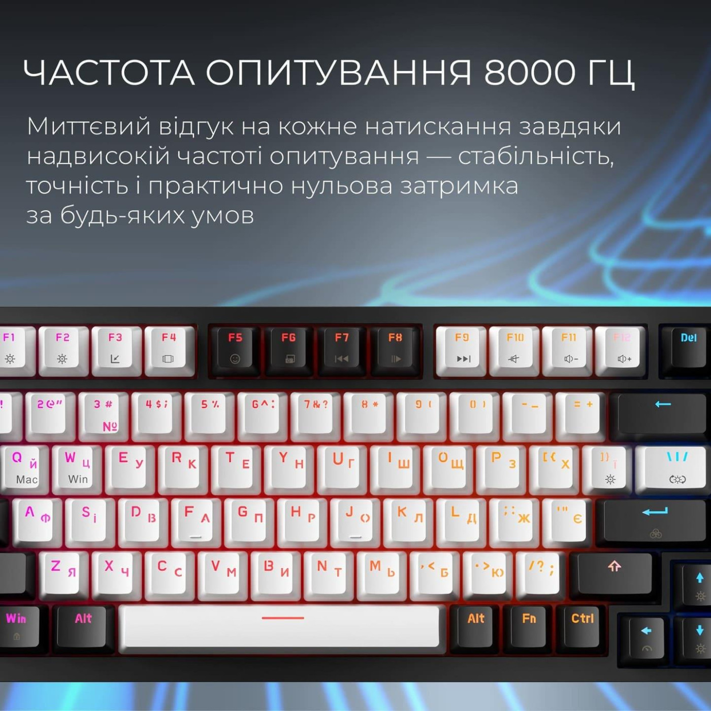 Клавіатура GamePro Asgard Valhalla MAX 75% Magnetic switches (MK160B MAX)