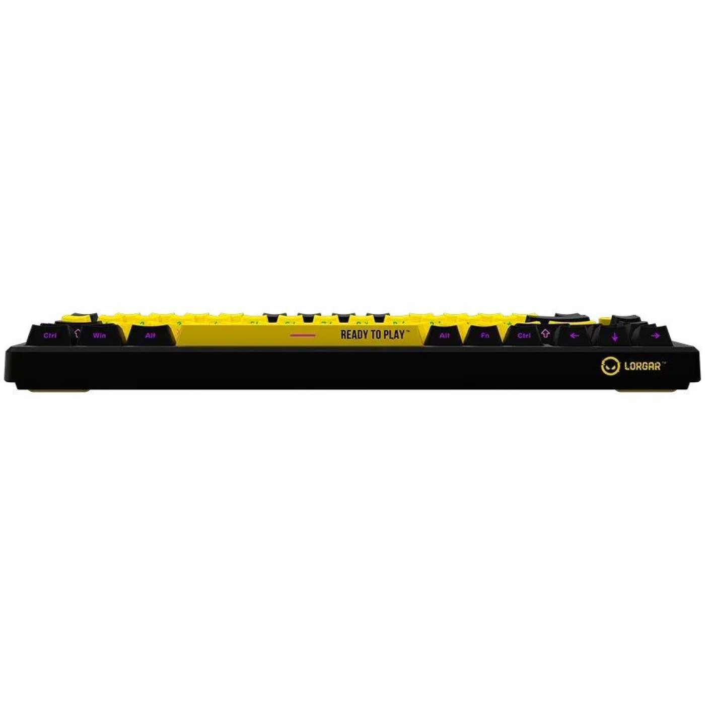 Клавіатура Lorgar KBP7075W Wireless Pro 75% Exploded Black Yellow EN/UA (LRG-KBP7075W-YL-US)