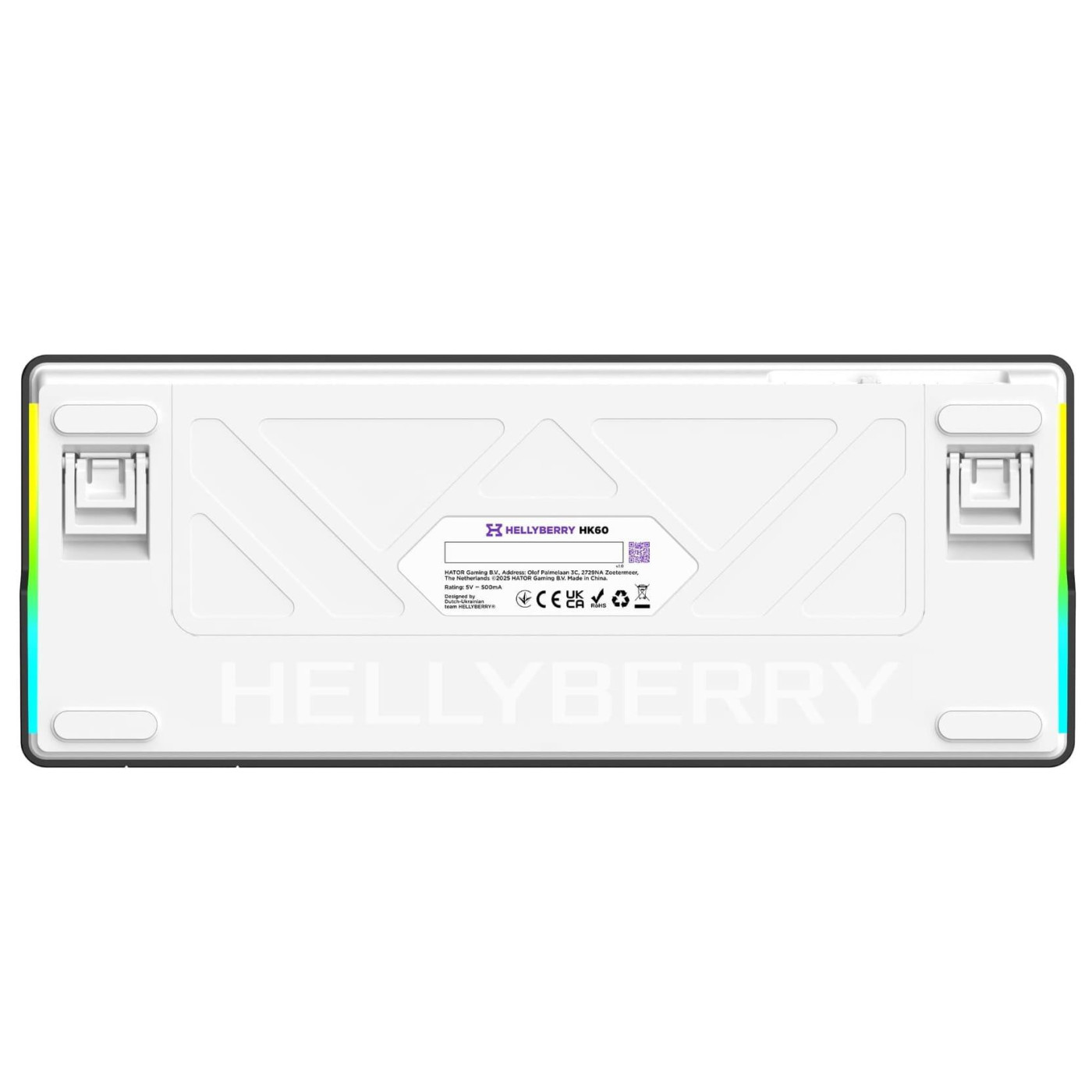 Клавиатура HATOR Hellyberry HK60 White-Violet (HK60)