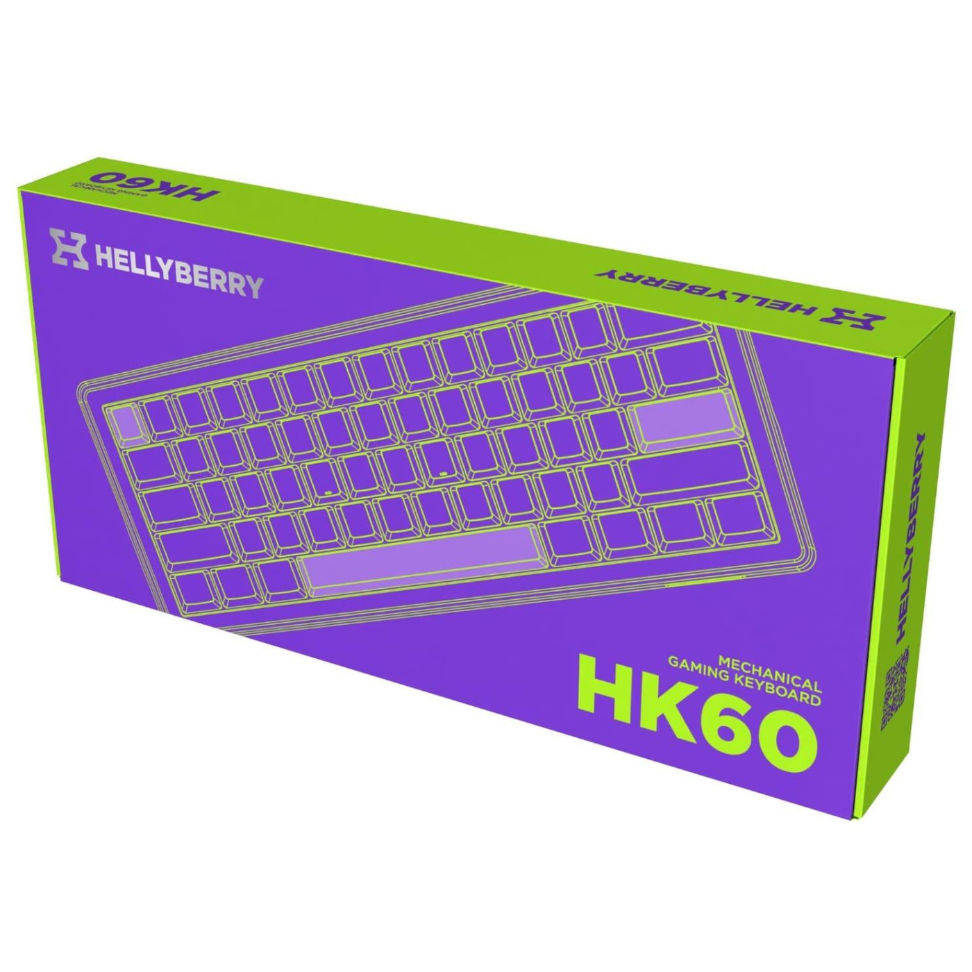 Клавиатура HATOR Hellyberry HK60 White-Violet (HK60)