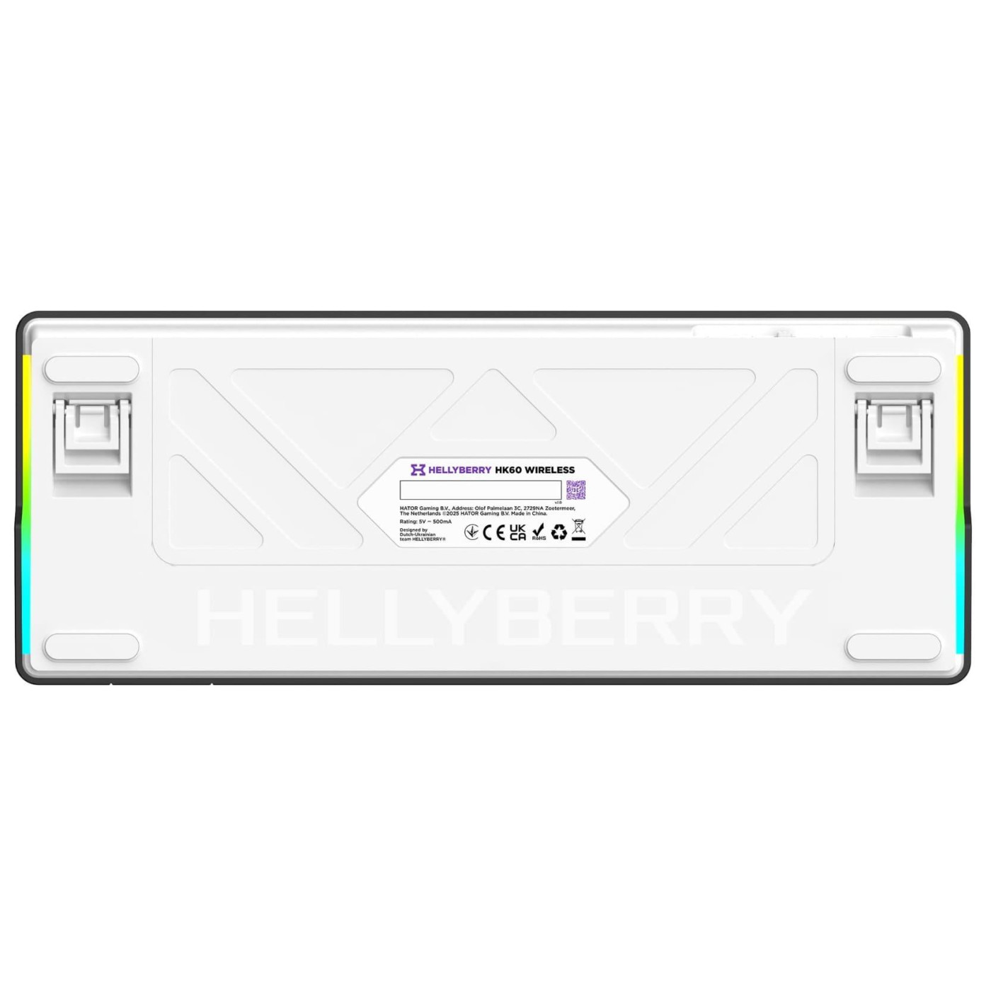 Клавиатура HATOR Hellyberry HK60 wireless White-Violet (HK60_wireless)