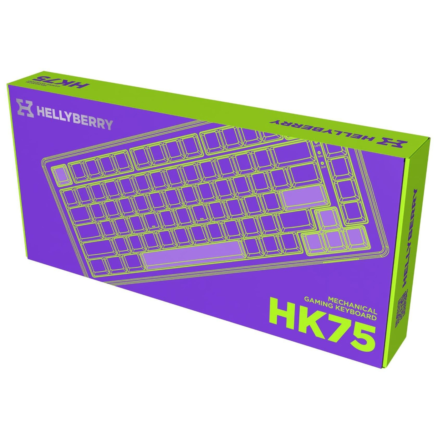 Клавиатура HATOR Hellyberry HK75 White-Violet (HK75)