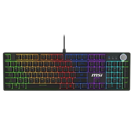 Клавіатура MSI FORGE GK320 UA Red Switches Black (S11-04UA227-HH9)