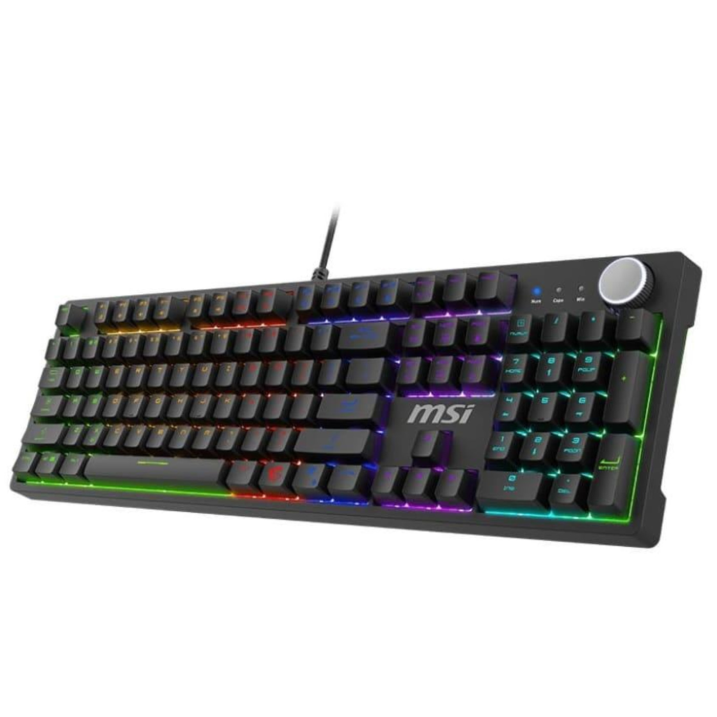 Клавіатура MSI FORGE GK320 UA Red Switches Black (S11-04UA227-HH9)