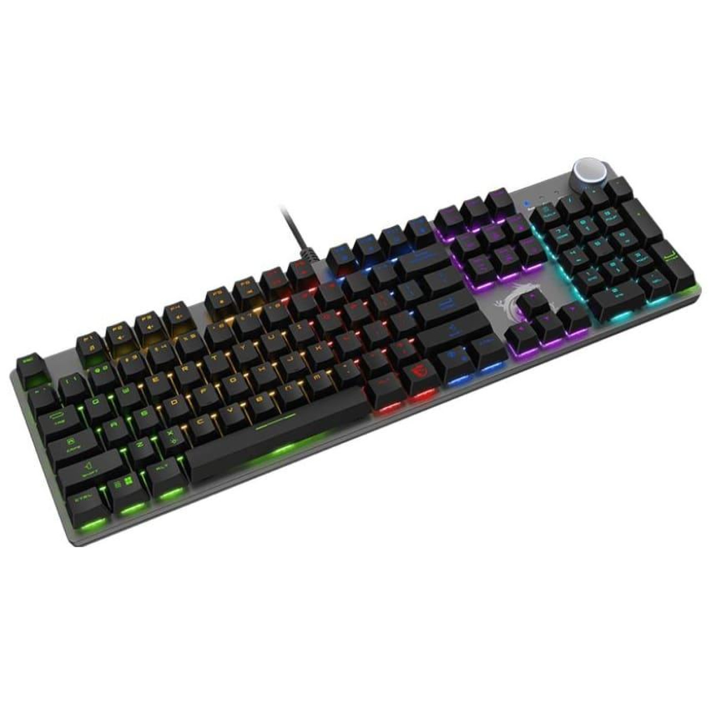 Клавіатура MSI FORGE GK320 UA Red Switches Black (S11-04UA227-HH9)