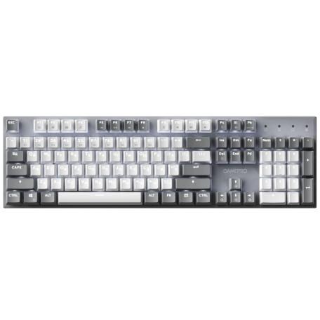 Клавіатура GamePro Genesis Metallic 100% Red switches (MK144G)