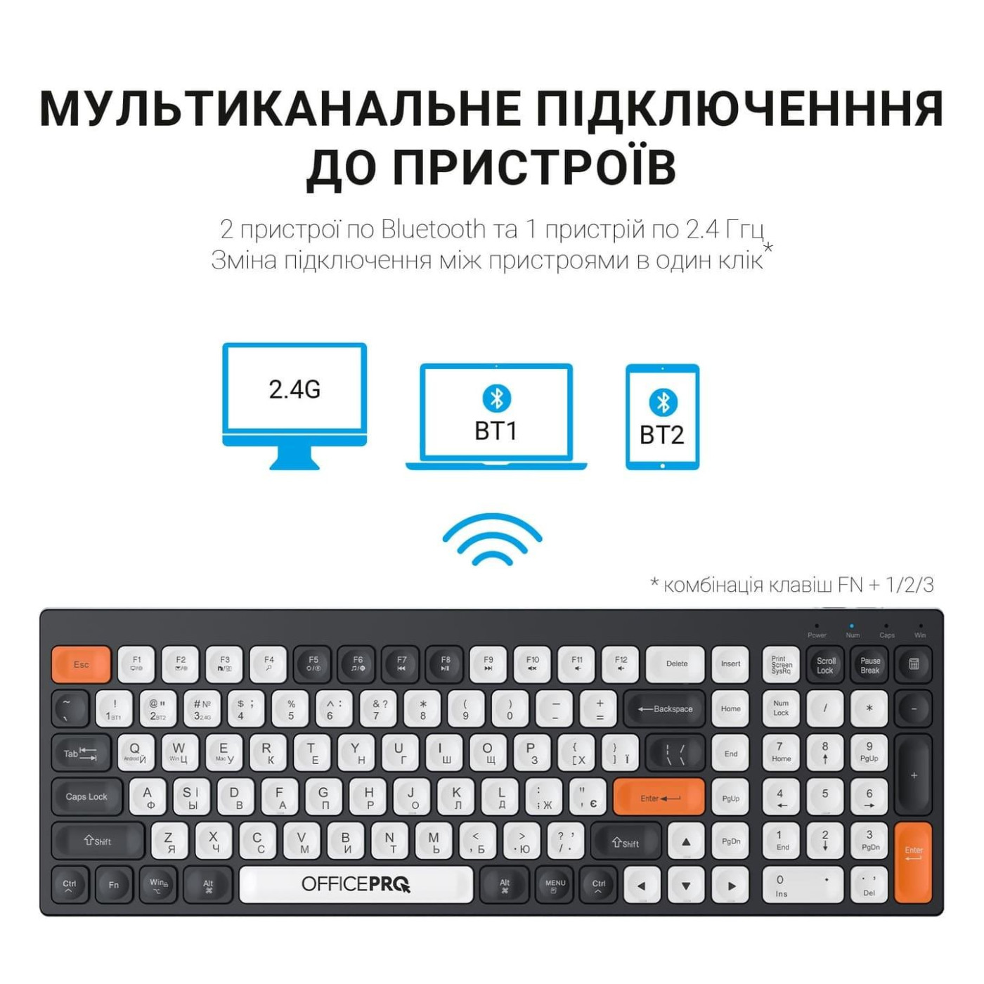 Клавиатура OfficePro (SK985BO)