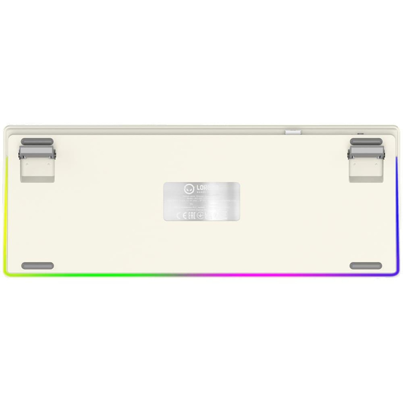 Клавиатура Lorgar KBP70TKLW Wireless Pro TKL EN/UA Beige (LRG-KBP70TKLW-RT-US)