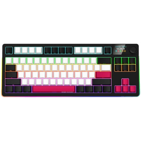 Клавіатура Lorgar KBP70TKLW Pro Wireless TKL EN/UA Black Red (LRG-KBP70TKLW-BK-US)