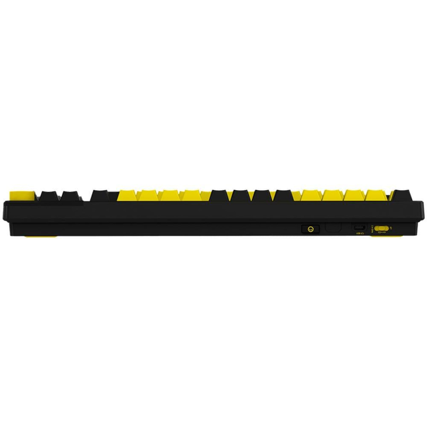 Клавіатура Lorgar KBP70TKLW Pro Wireless TKL EN/UA Black Yellow (LRG-KBP70TKLW-YL-US)
