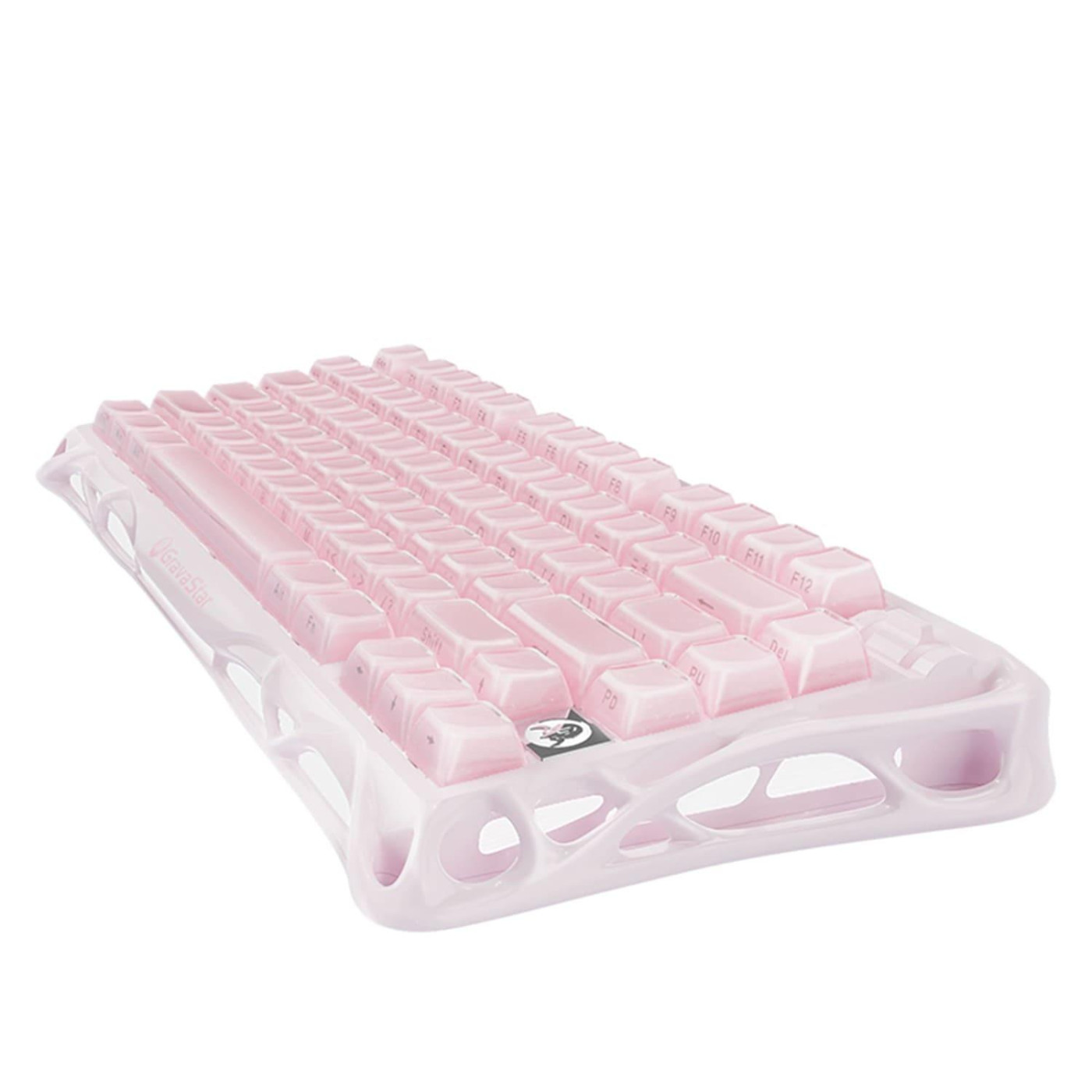 Клавіатура GravaStar Mercury K1 x Kailh Cheery Pink EN BT/WL/USB Sakura Pink (GSK1_P_PNK)