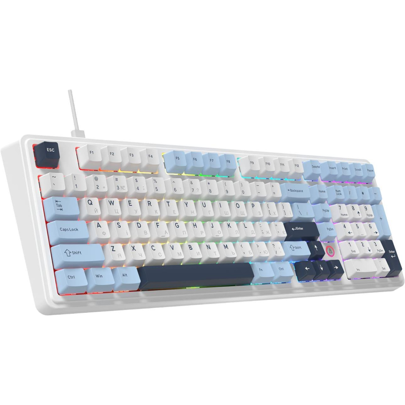 Клавиатура Ajazz AK980 MAX Magnetic switches Blue White Dark Blue (AK980-MAX-M-BWD (AK980-MAX-M-BWDB)