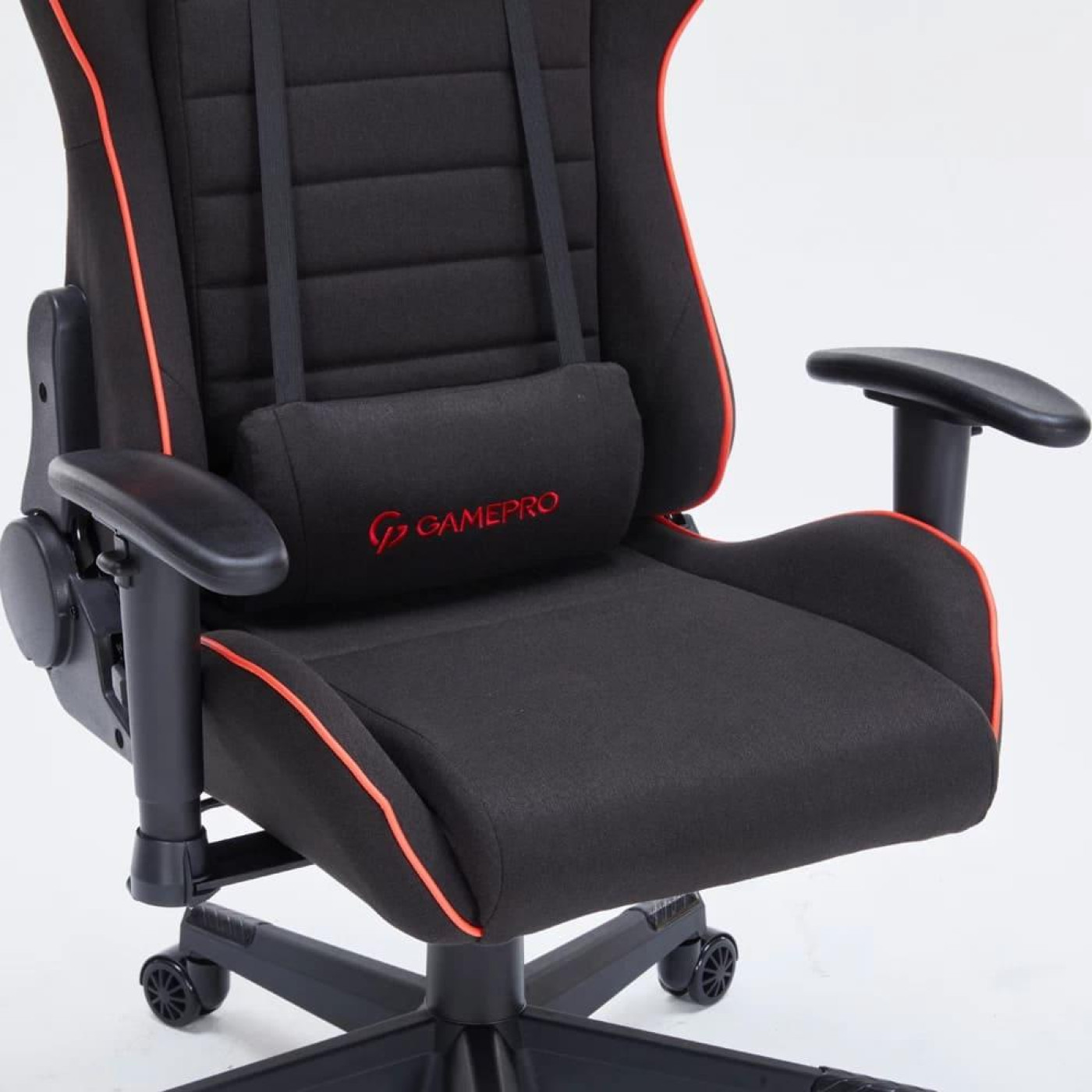 Игровое кресло GamePro GC575FB Black Red Fabric (GC575FB)