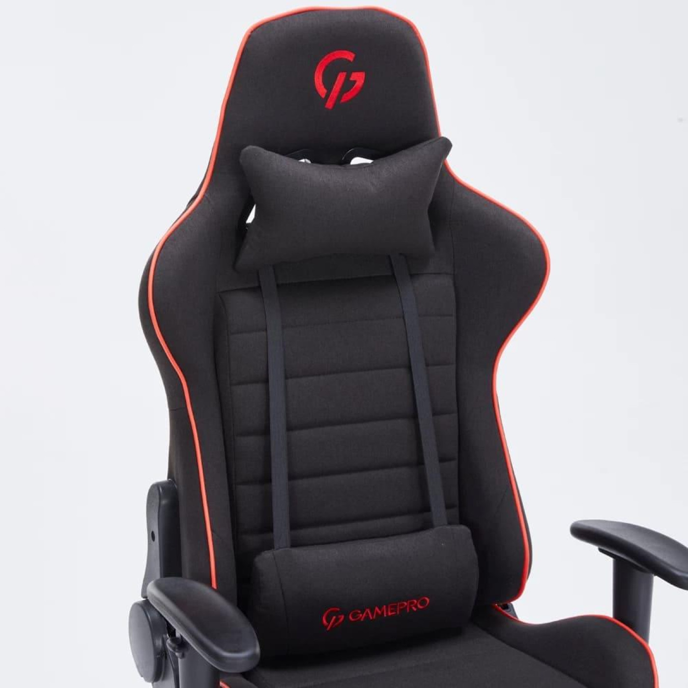 Игровое кресло GamePro GC575FB Black Red Fabric (GC575FB)