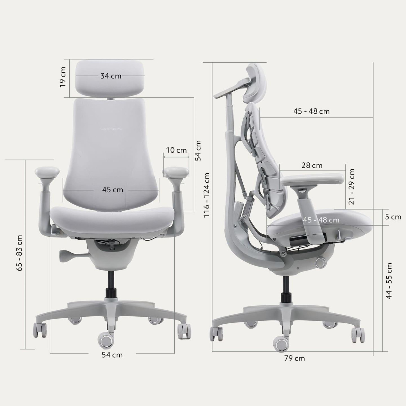 Ігрове крісло LiberNovo Omni Space Gray (CP-GW-0000015-00-00)