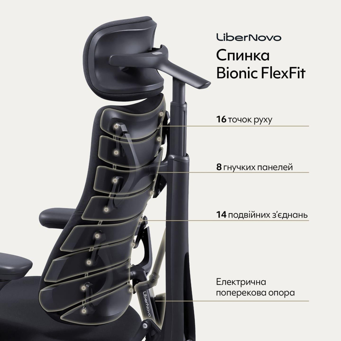 Ігрове крісло LiberNovo Omni Midnight Black (CP-GW-0000015-00-01)