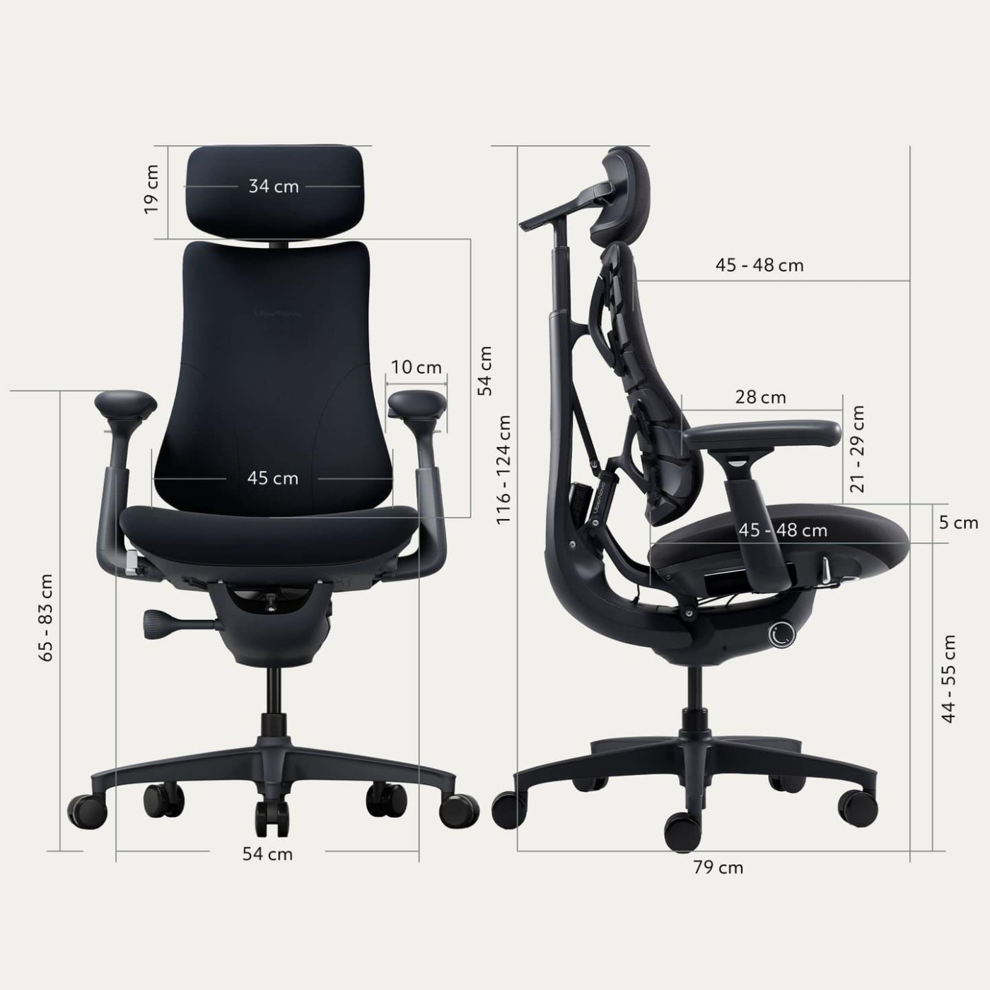 Ігрове крісло LiberNovo Omni Midnight Black (CP-GW-0000015-00-01)