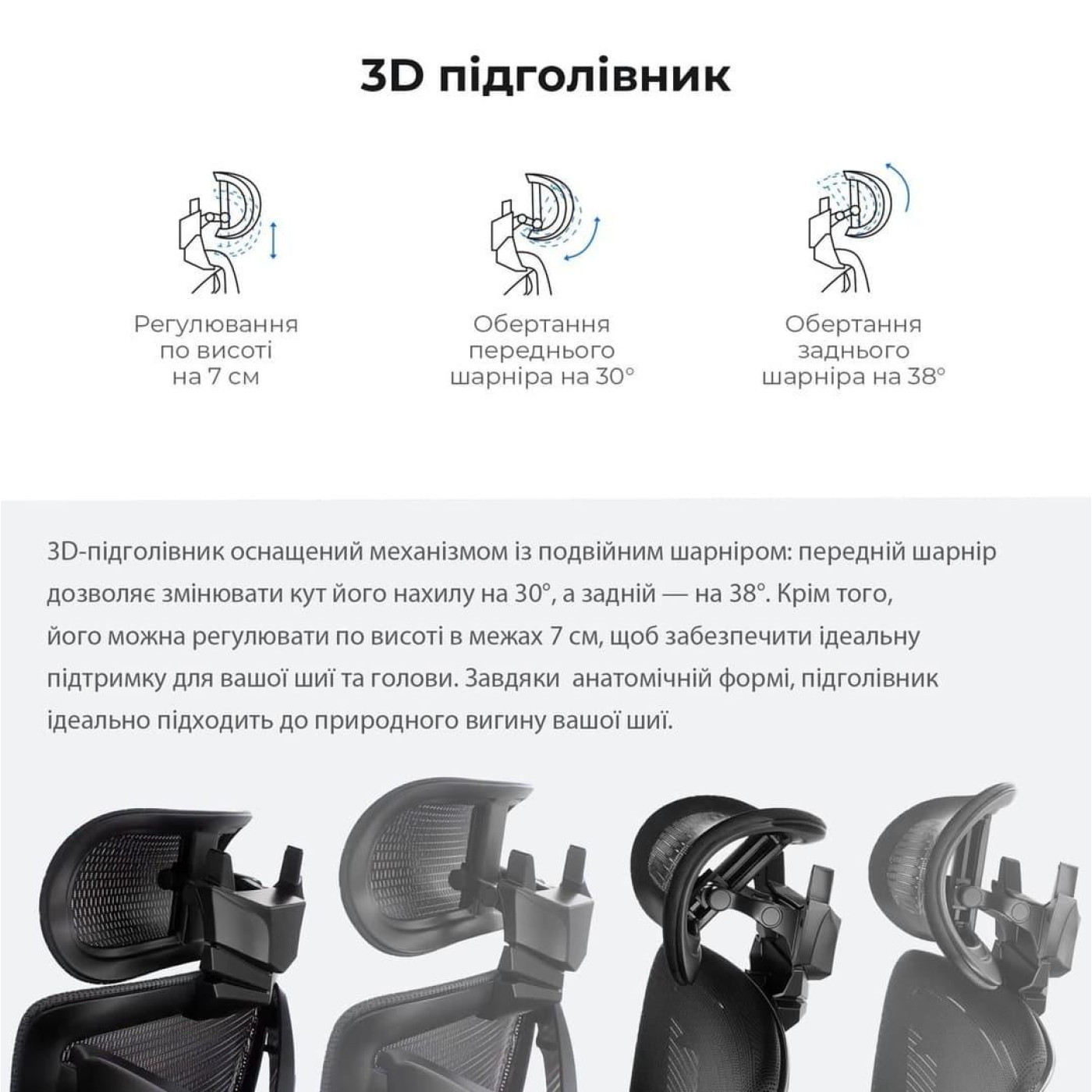 Игровое кресло Anda Seat X-Air Mega Size XL Mesh Gray (AD-WY-01-GGF)