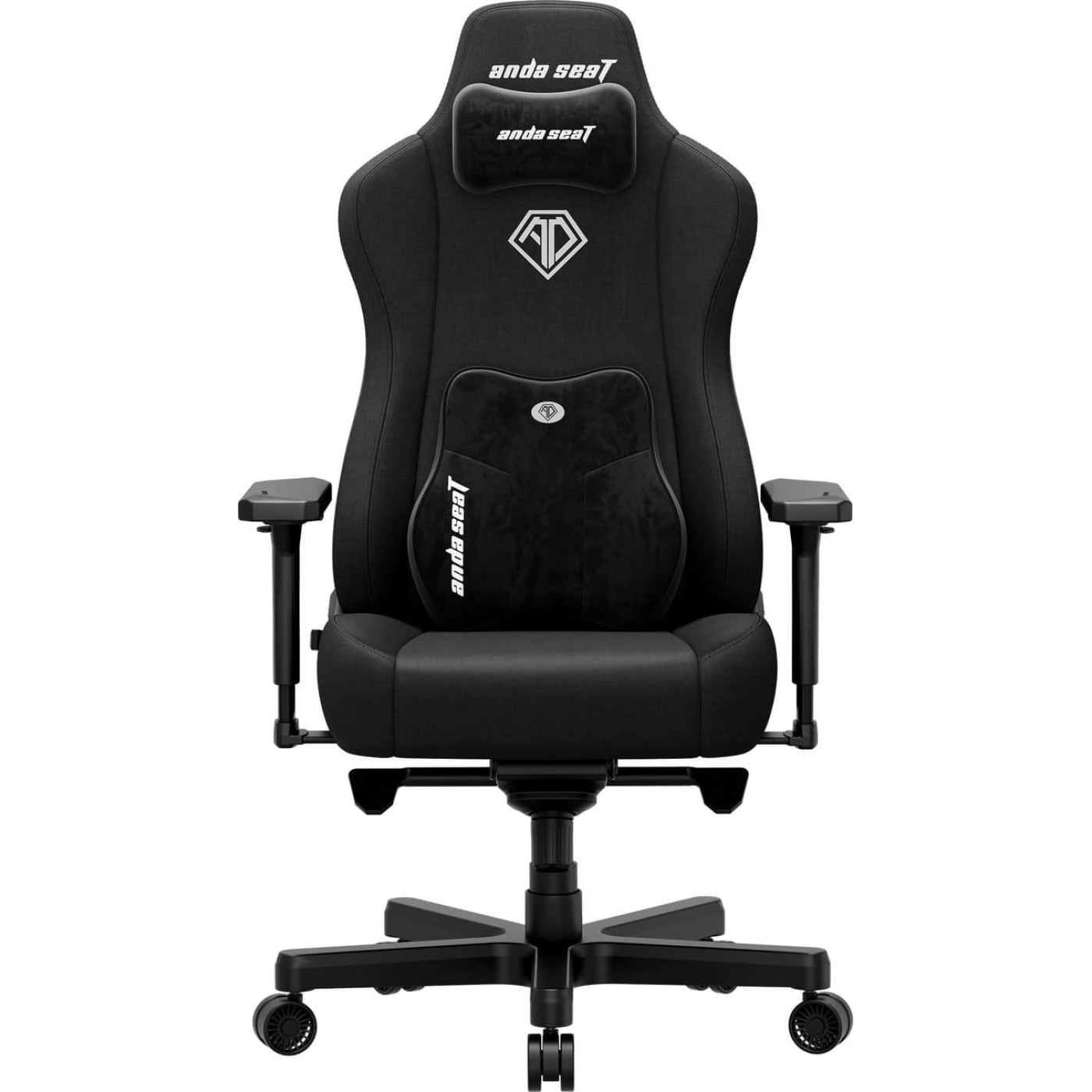 Ігрове крісло Anda Seat Kaiser 3E XL Black Fabric (AD23YC-XL-09-B-CF-B01)