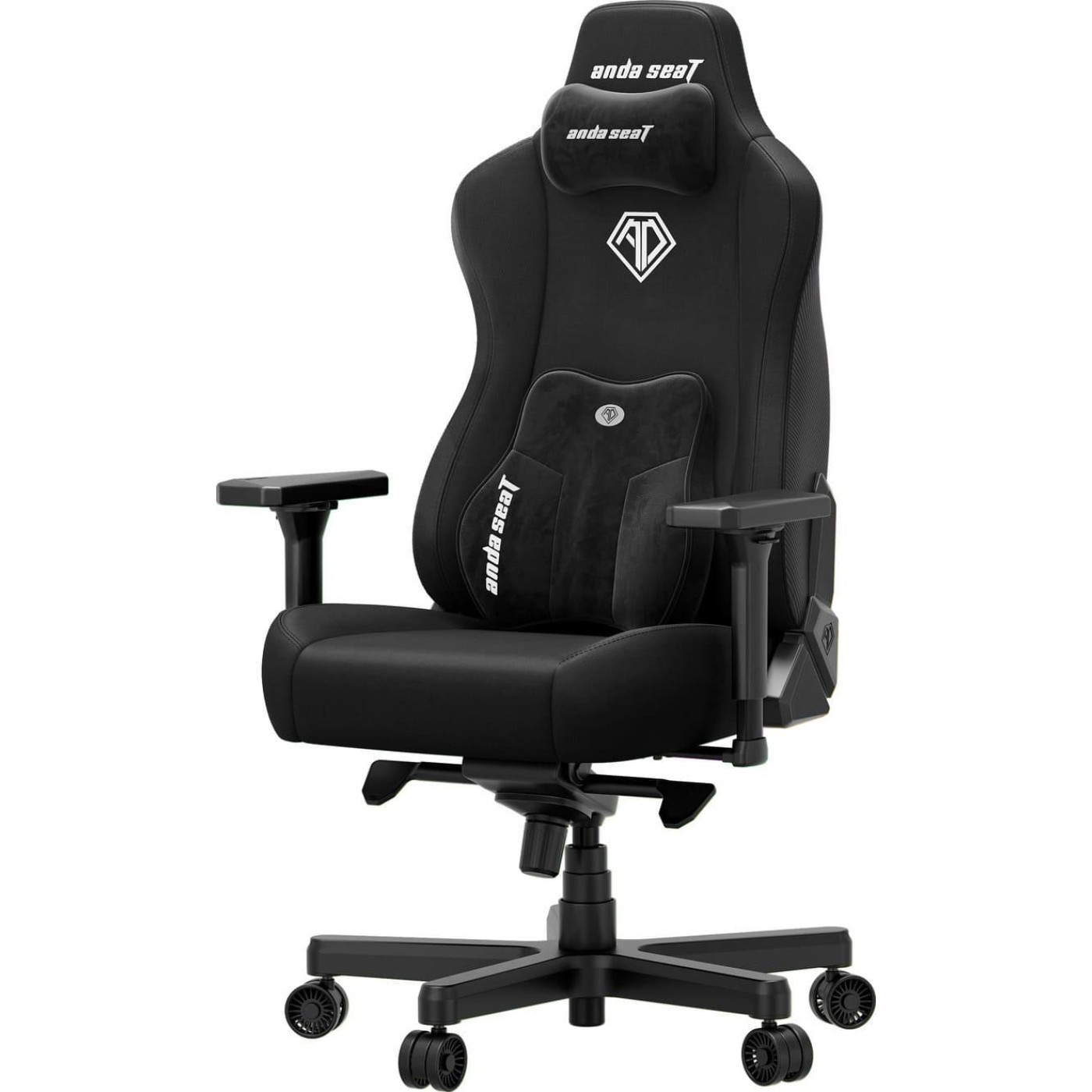 Ігрове крісло Anda Seat Kaiser 3E XL Black Fabric (AD23YC-XL-09-B-CF-B01)