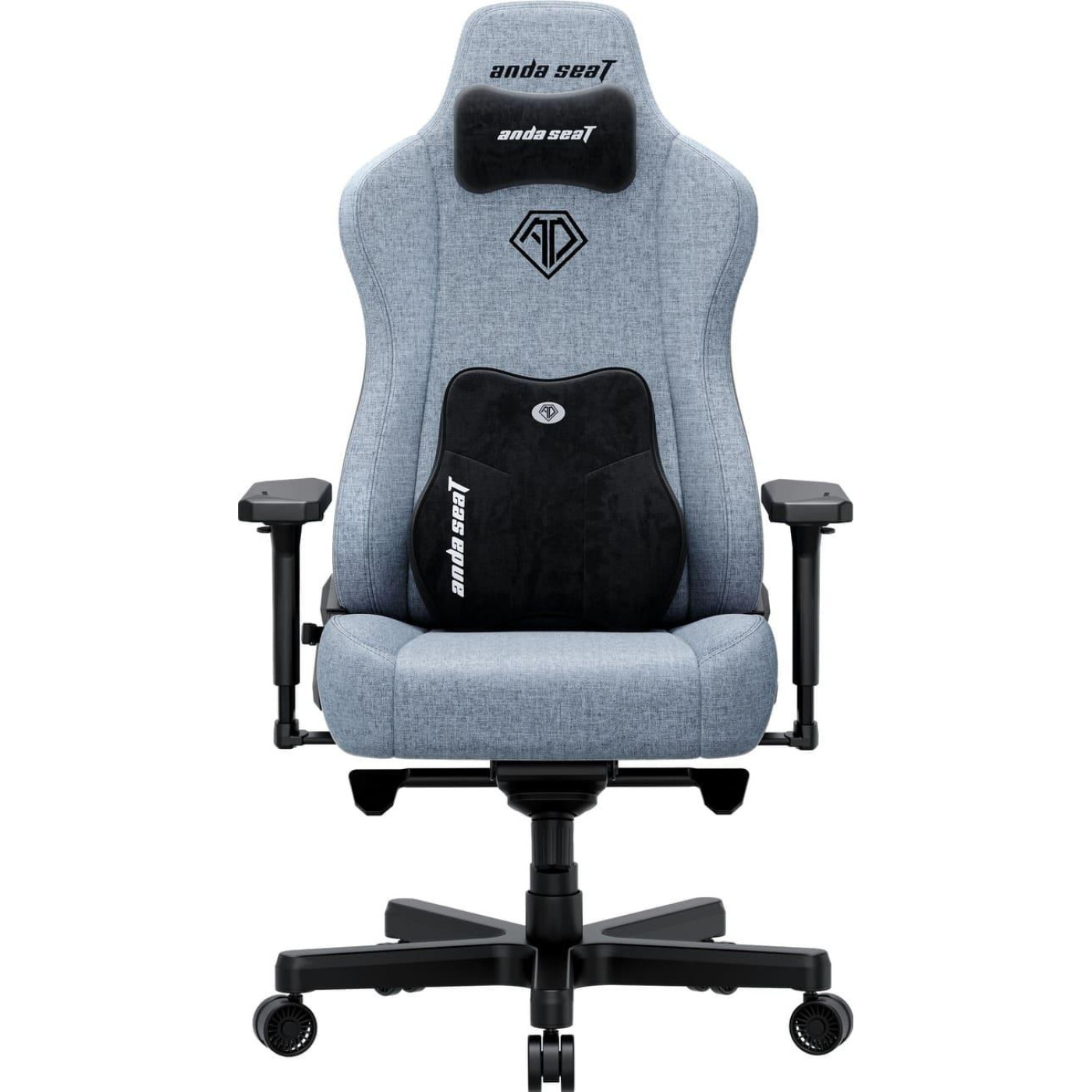 Ігрове крісло Anda Seat Kaiser 3E XL Gray Blue Fabric (AD23YC-XL-09-T-CF-T01)