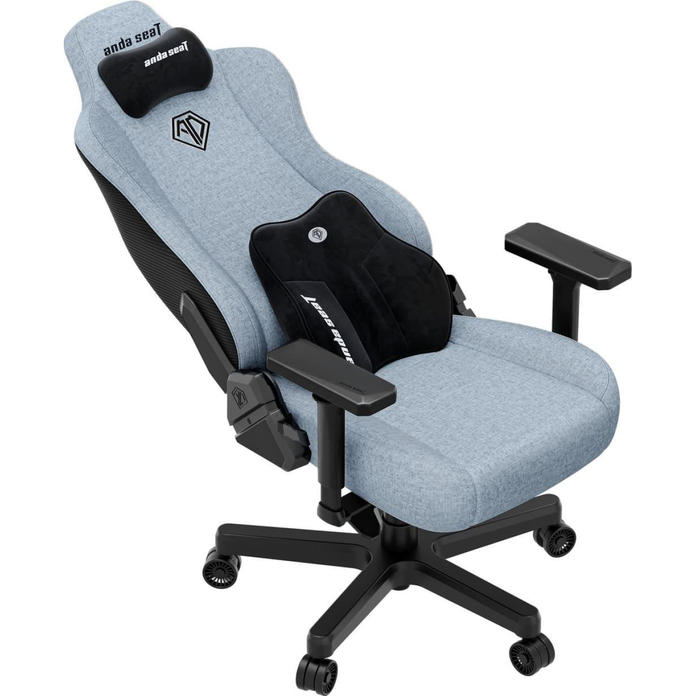 Ігрове крісло Anda Seat Kaiser 3E XL Gray Blue Fabric (AD23YC-XL-09-T-CF-T01)