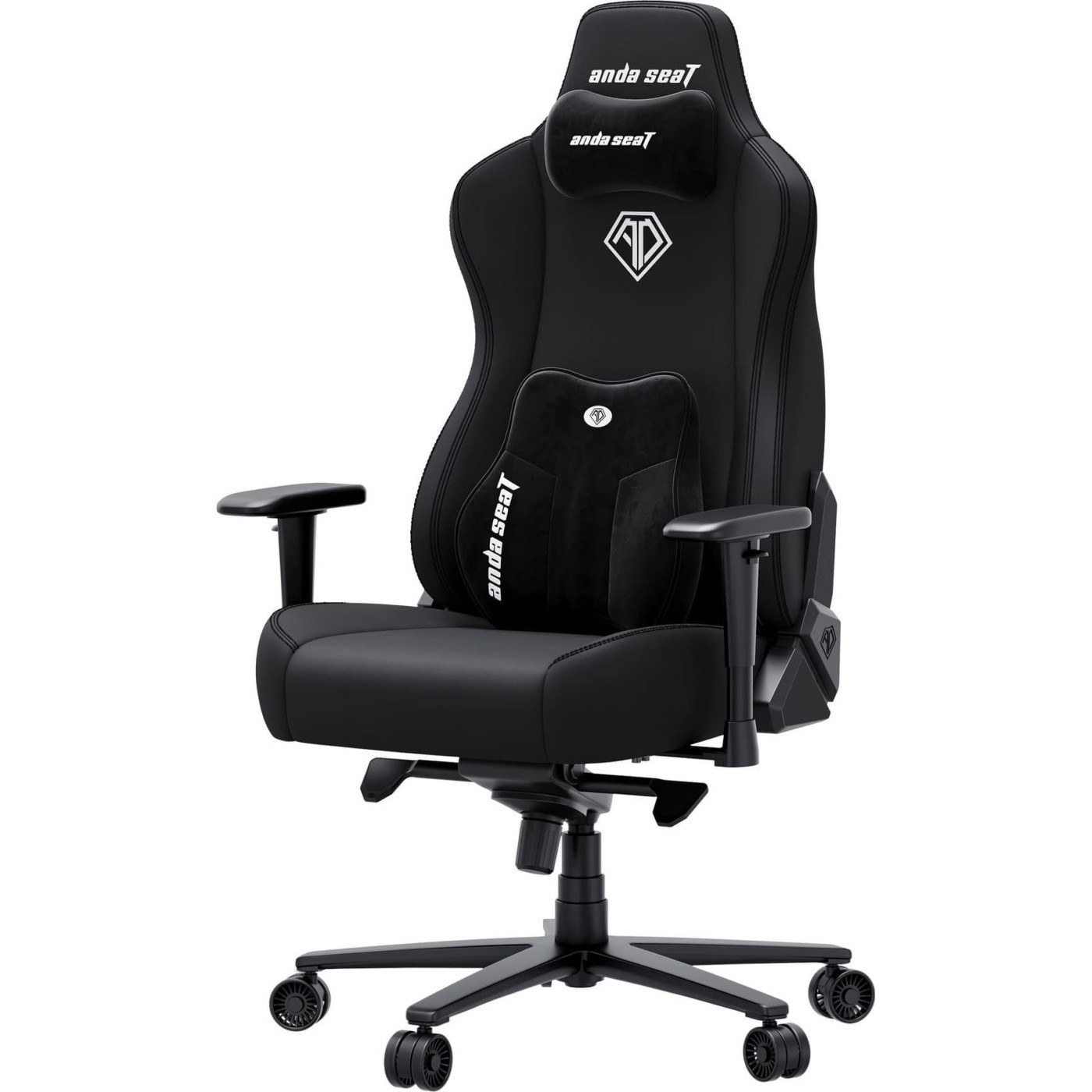 Игровое кресло Anda Seat Novis Plus Fabric Black Size XL (AD23YC-XL-01-B-F-B04)