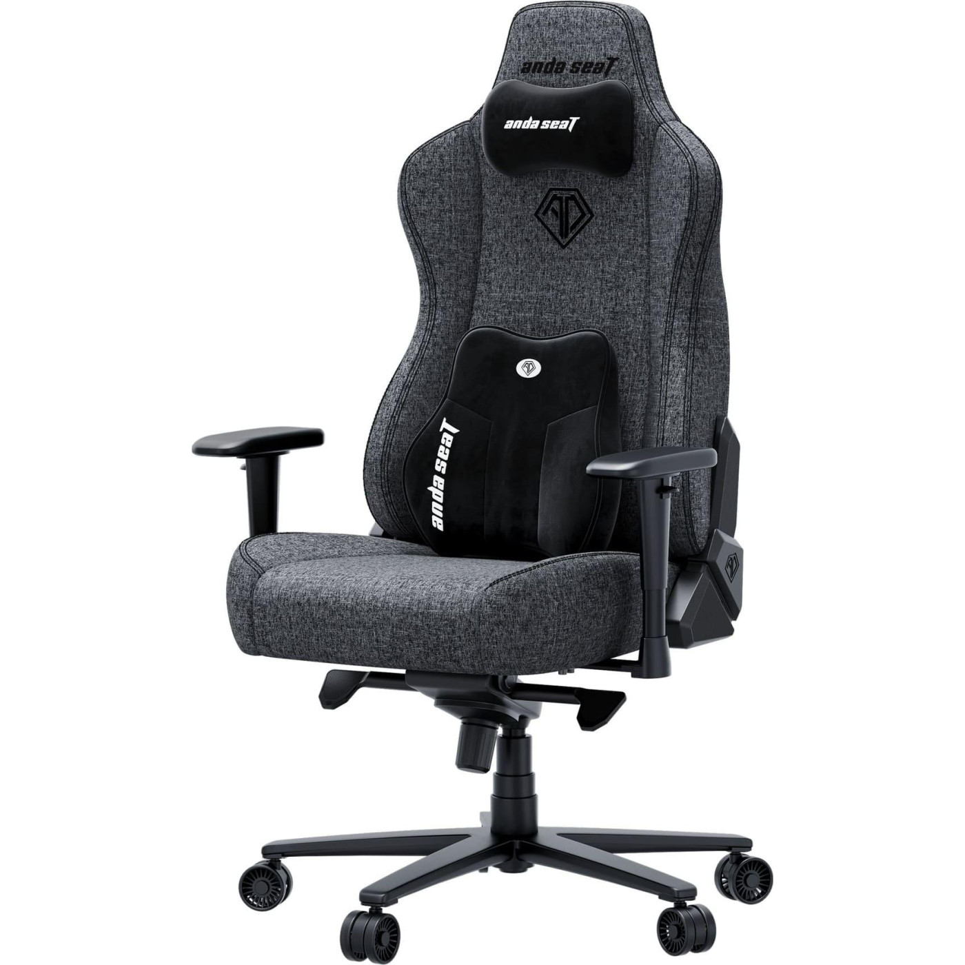 Игровое кресло Anda Seat Novis Plus Fabric Dark Grey Size XL (AD23YC-XL-01-GB-F-G04)