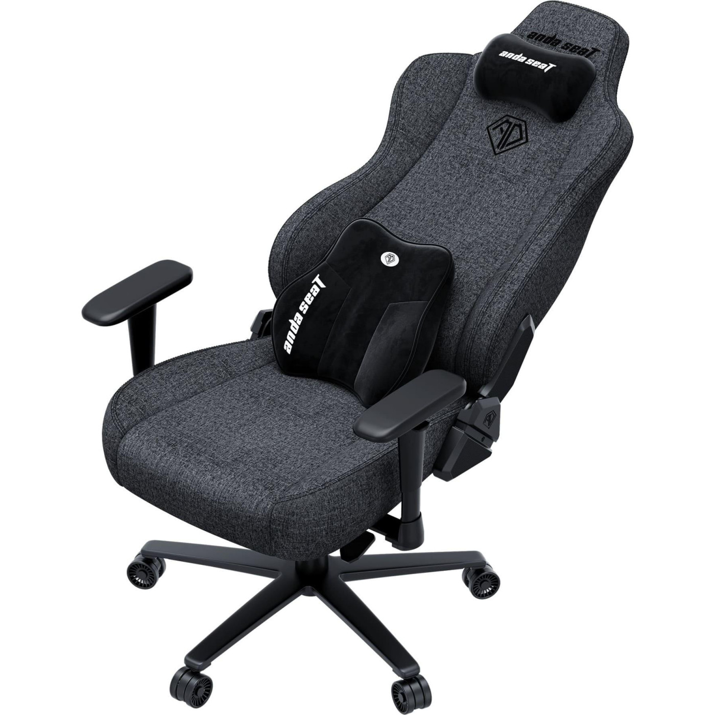 Игровое кресло Anda Seat Novis Plus Fabric Dark Grey Size XL (AD23YC-XL-01-GB-F-G04)