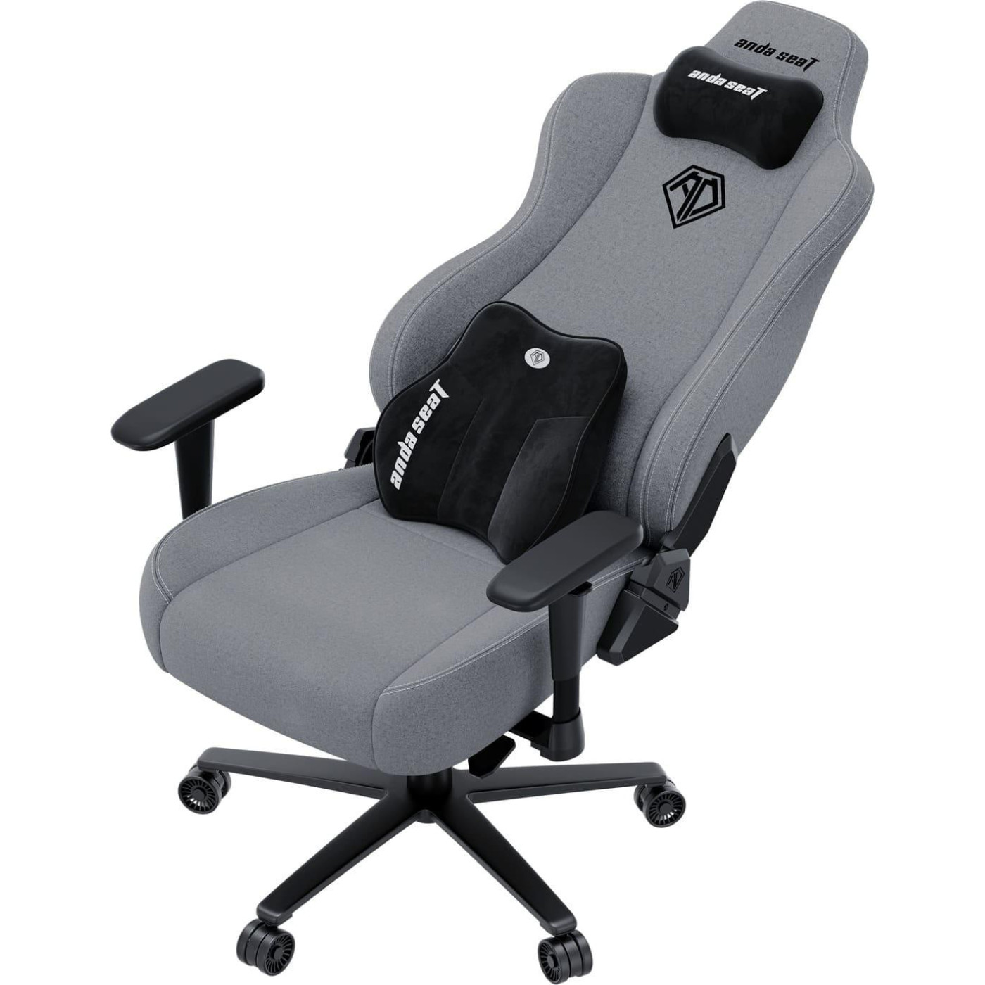 Ігрове крісло Anda Seat Novis Plus Fabric Grey Size XL (AD23YC-XL-01-G-F-G04)