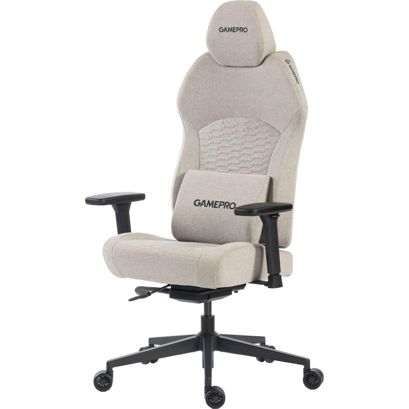 Игровое кресло GamePro GC760LG Fabric Light Gray (GC760LG)