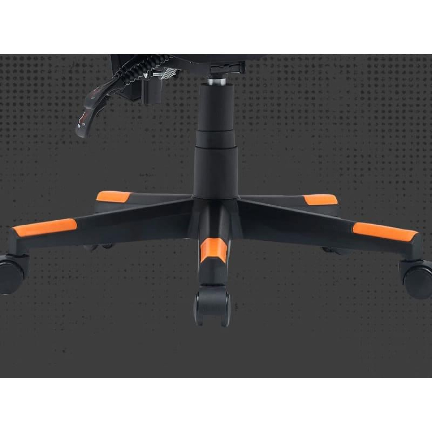 Ігрове крісло Canyon Flow MCH01 Mesh Black Orange (CNE-MCH01)