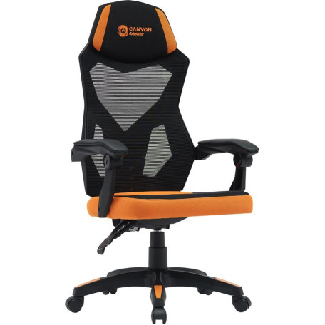 Ігрове крісло Canyon Wave MCH02 Mesh Black Orange (CNE-MCH02)