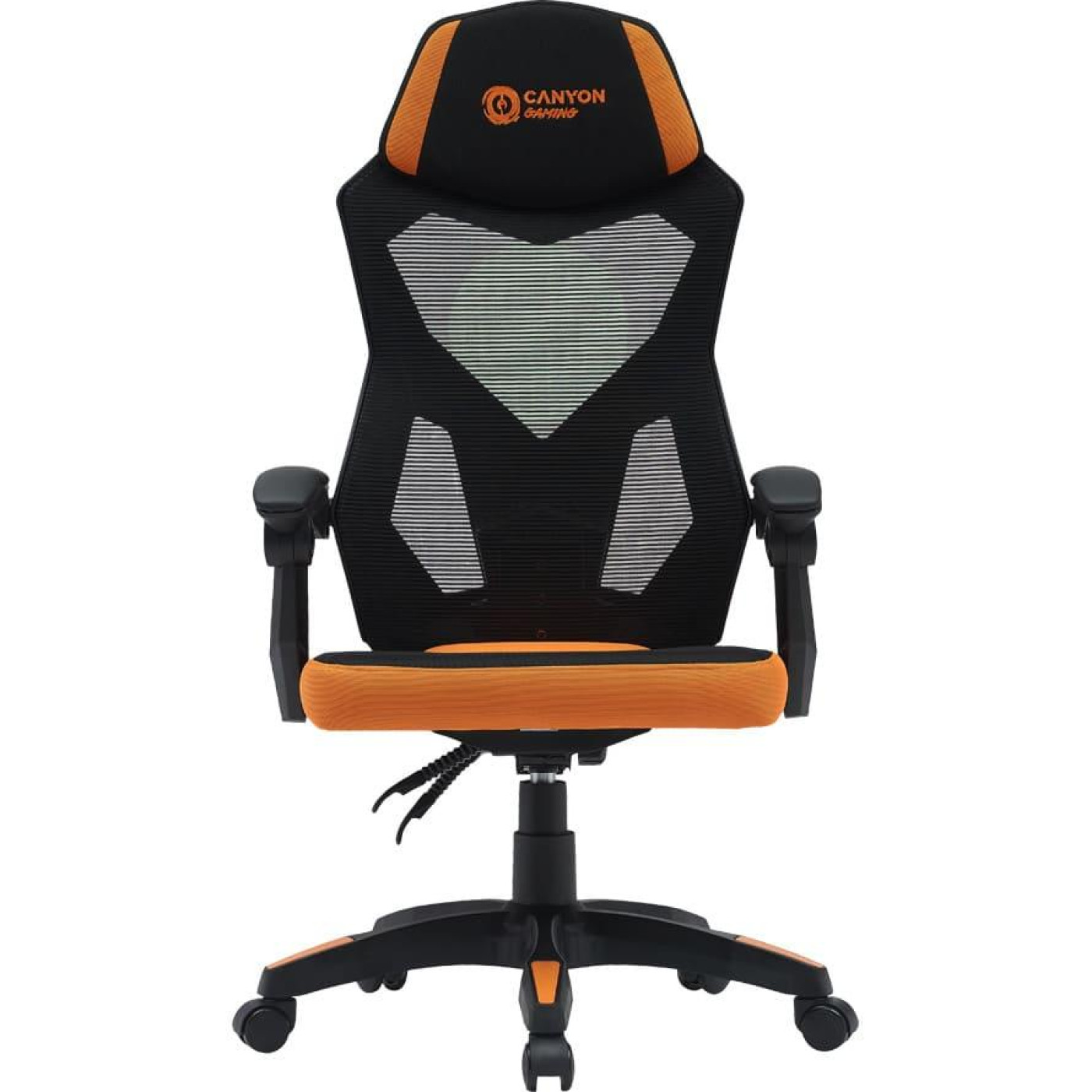 Игровое кресло Canyon Wave MCH02 Mesh Black Orange (CNE-MCH02)