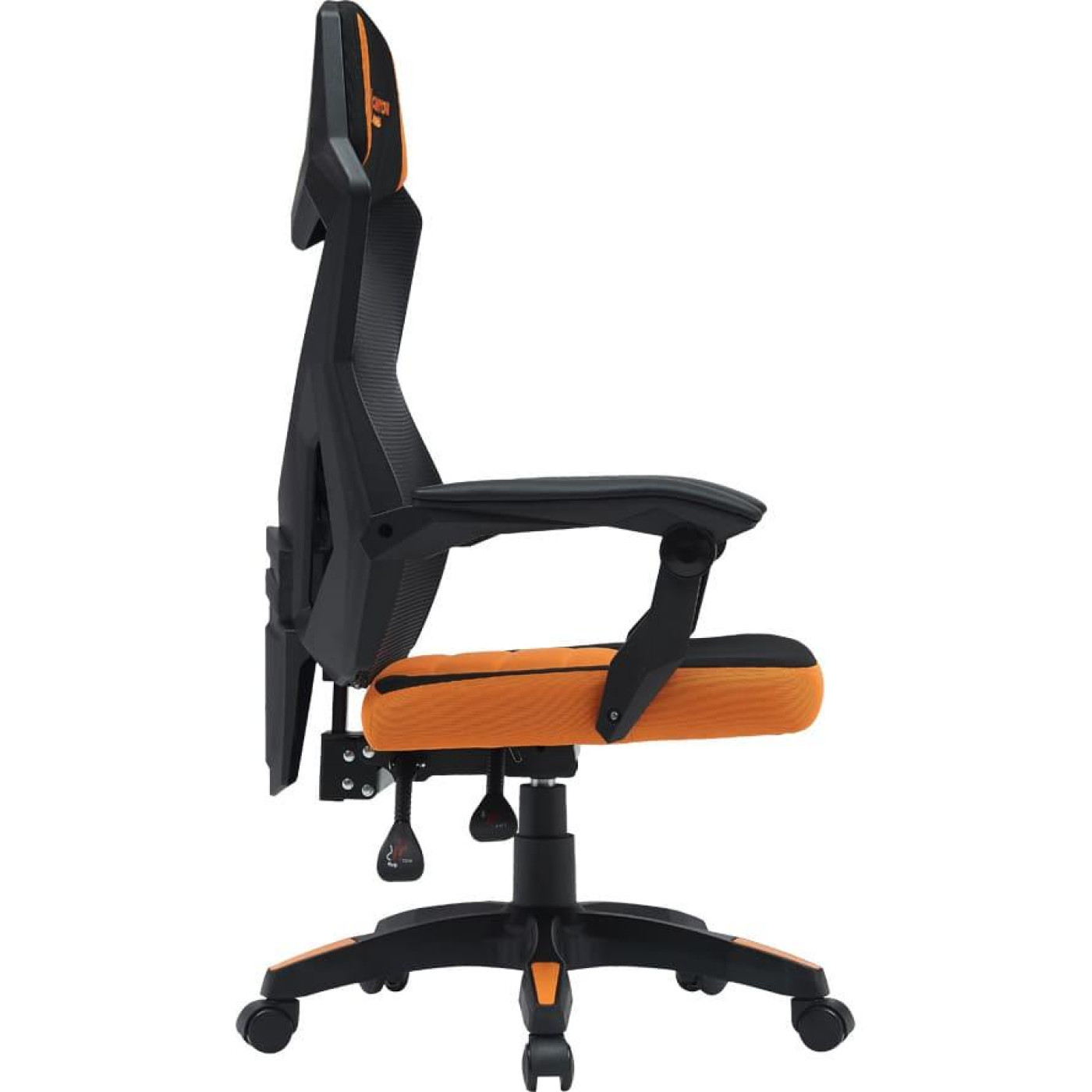 Игровое кресло Canyon Wave MCH02 Mesh Black Orange (CNE-MCH02)