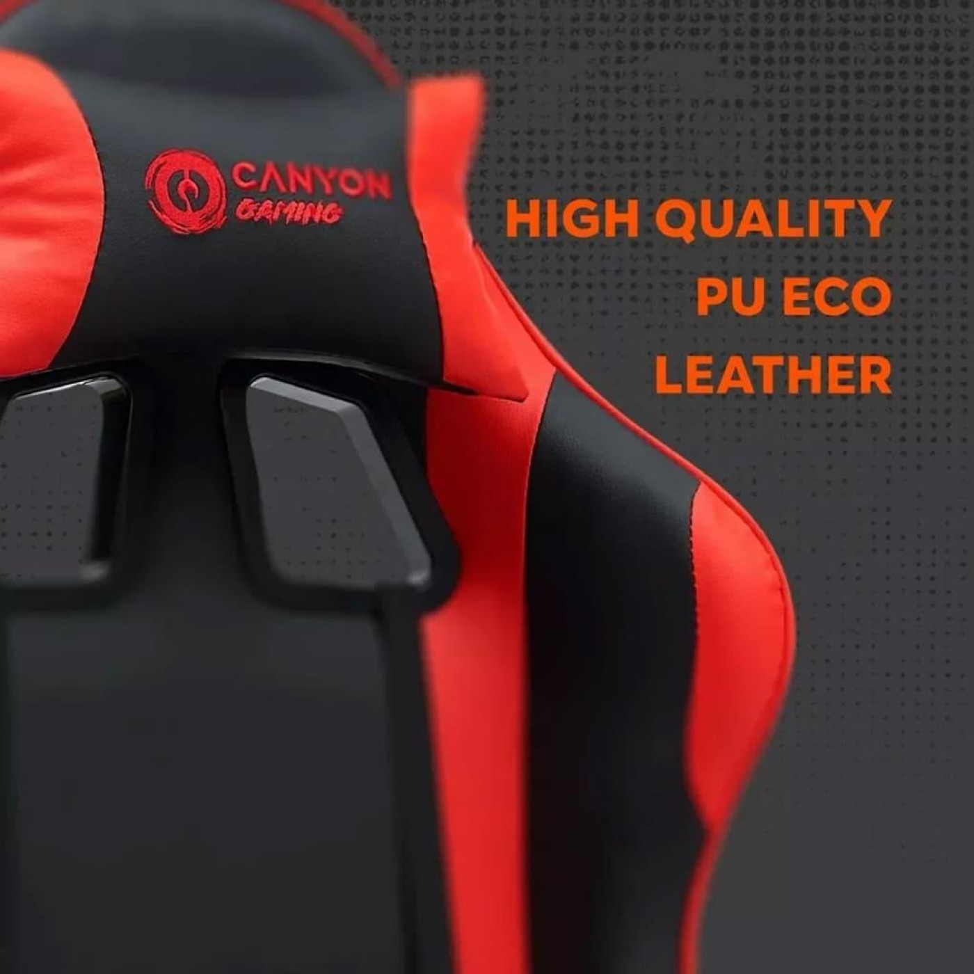 Ігрове крісло Canyon Core SGCH2 Black Red (CNE-SGCH2R)