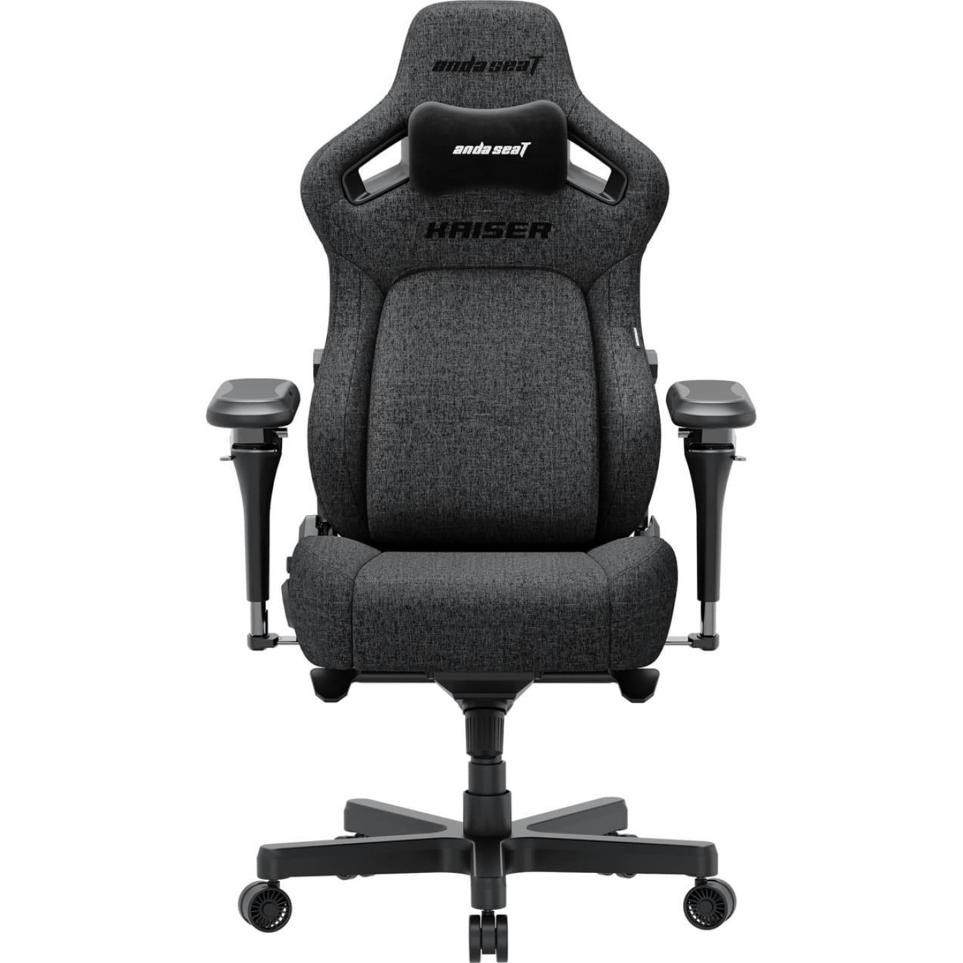 Игровое кресло Anda Seat Kaiser 4 V2 Size XL Dark Gray Fabric (AD12YDDC-XLL-20-GB-CF-03)