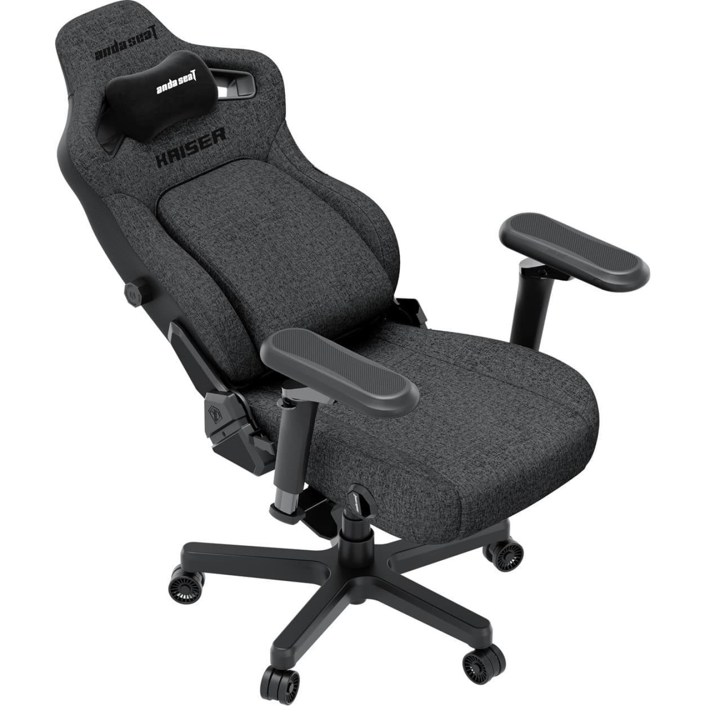 Игровое кресло Anda Seat Kaiser 4 V2 Size XL Dark Gray Fabric (AD12YDDC-XLL-20-GB-CF-03)