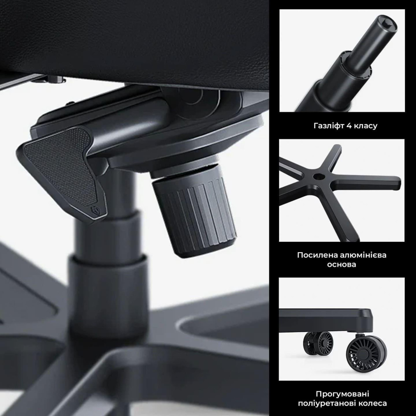 Игровое кресло Anda Seat Kaiser 4 V2 Size XL Dark Gray Fabric (AD12YDDC-XLL-20-GB-CF-03)