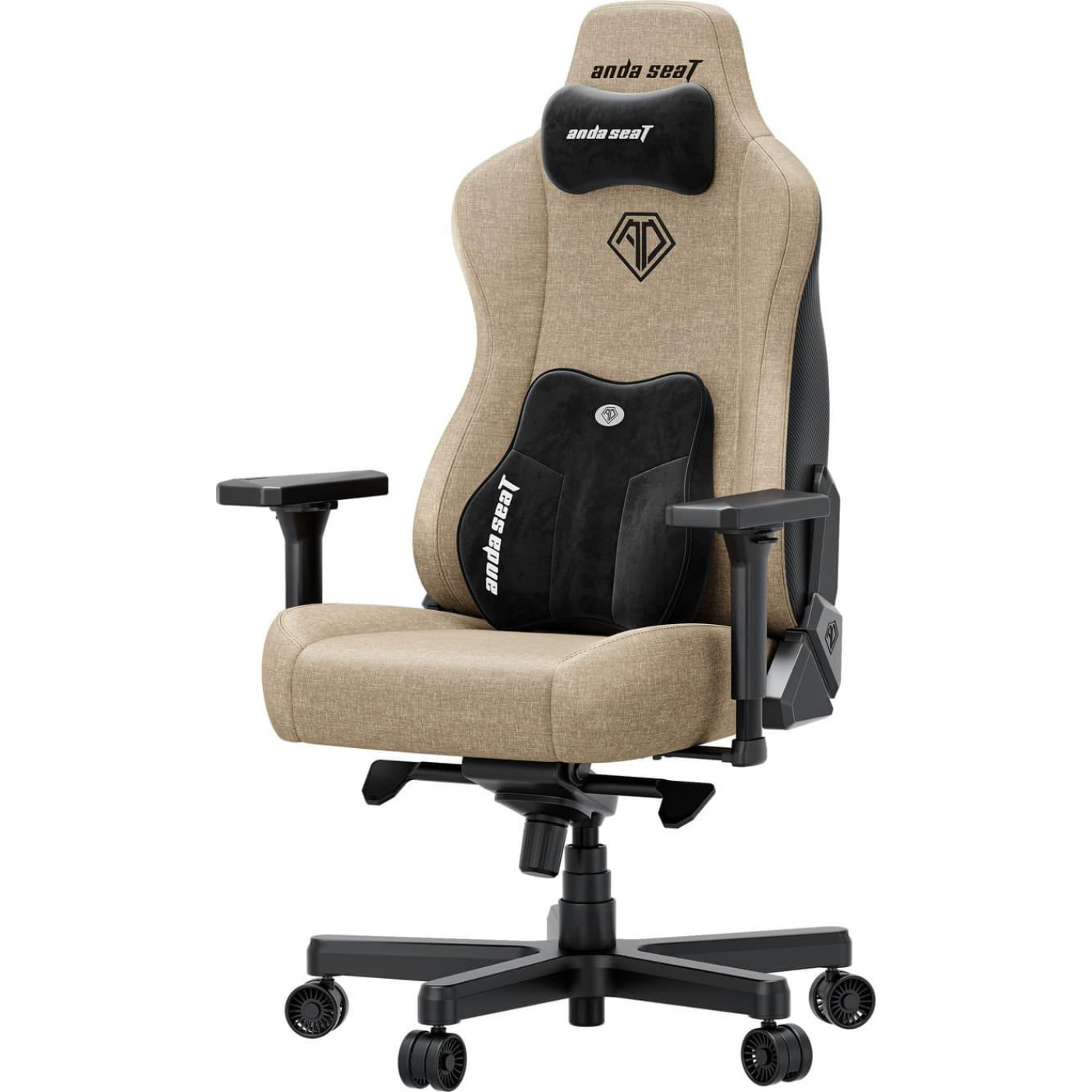 Игровое кресло Anda Seat Kaiser 3E XL Dark Beige Fabric (AD23YC-XL-09-H-CF-H01)